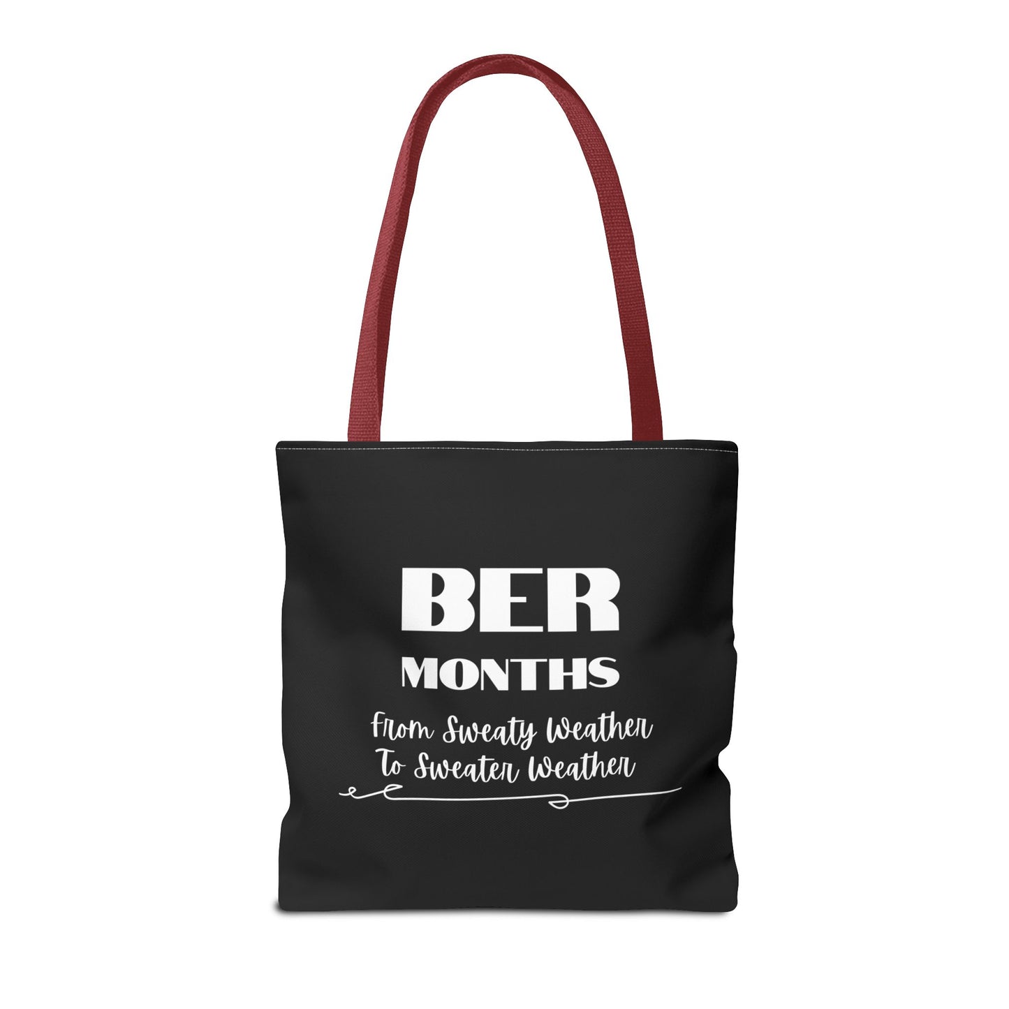 Unisex BER Months Tote Bag Autumn September October November December Tote Bag Favorite Months Tote Bag