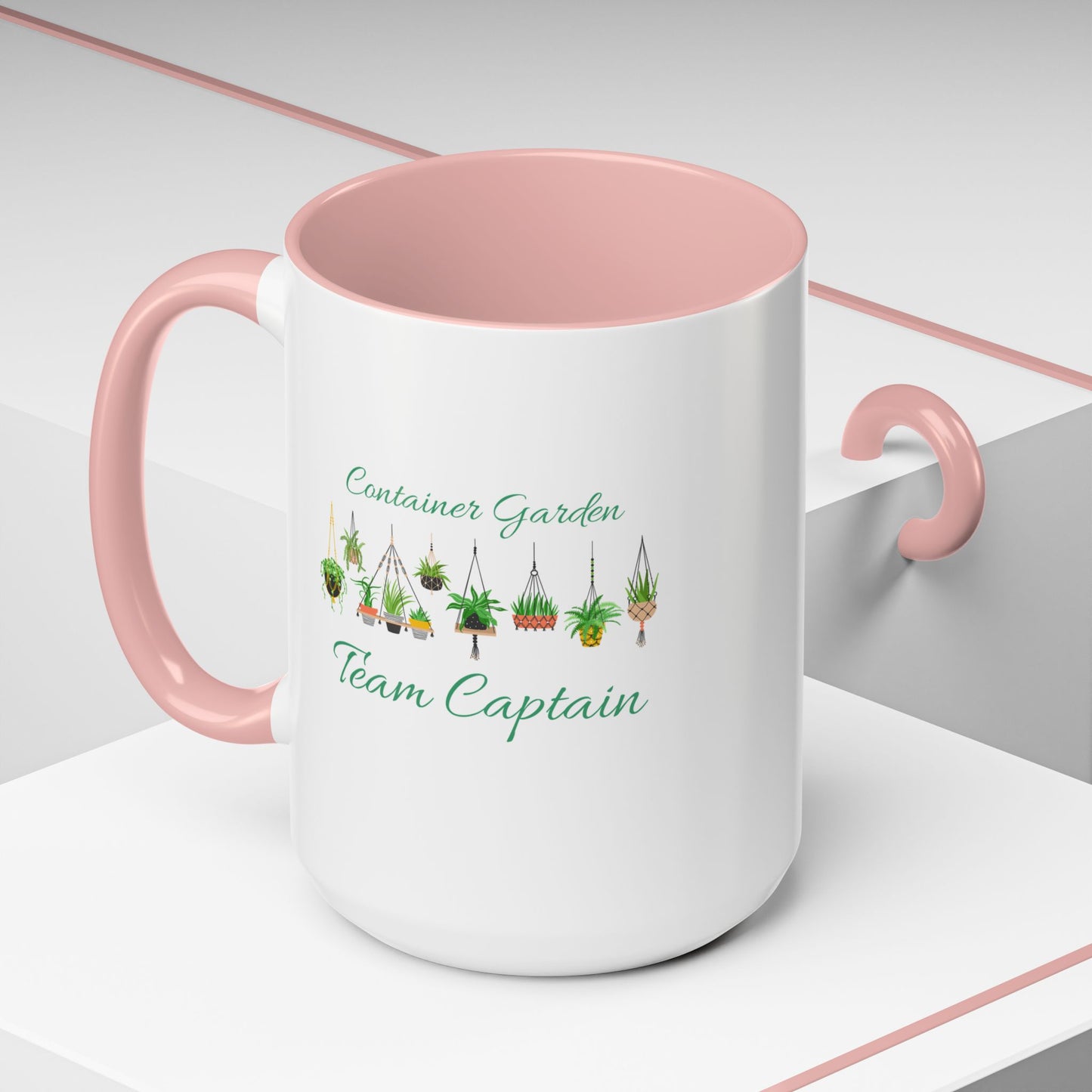 11oz/15oz Garden Themed Container Garden Team Captain Plant Parent Coffee Mug