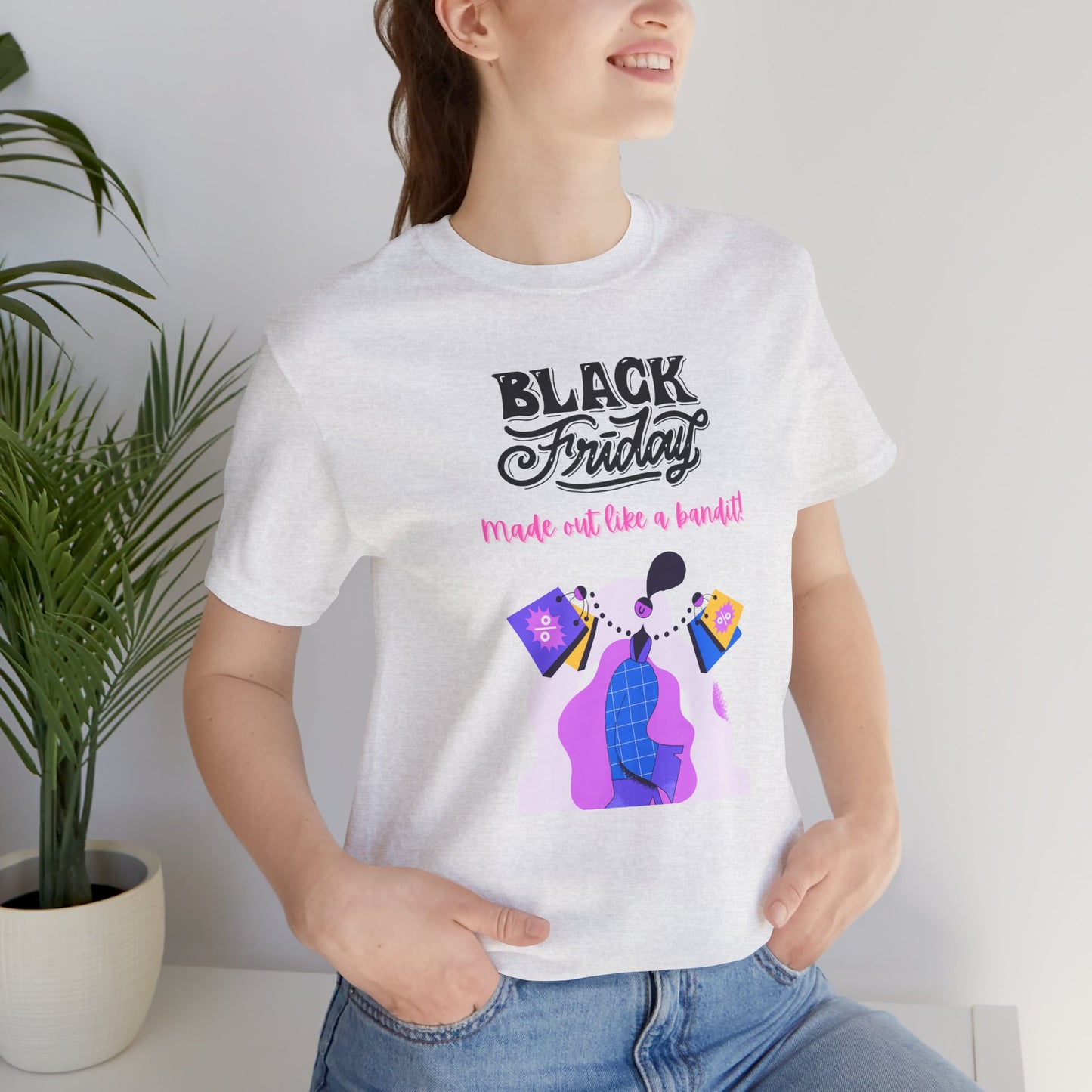 Unisex Jersey Short Sleeve Black Friday Sales T-Shirt