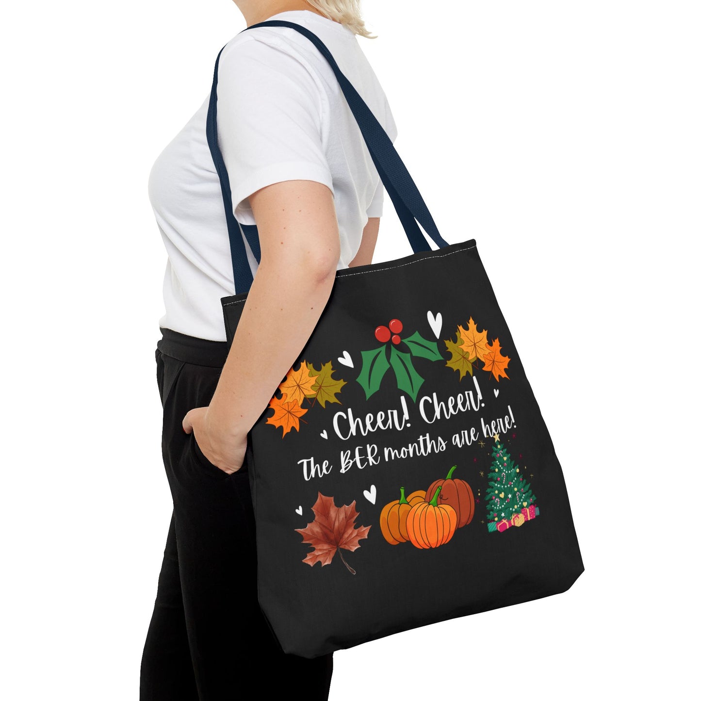 Unisex BER Months Tote Bag Autumn Tote Fall Tote Bag September Tote October Tote Bag November Bag December Tote Bag Favorite Months Tote Bag