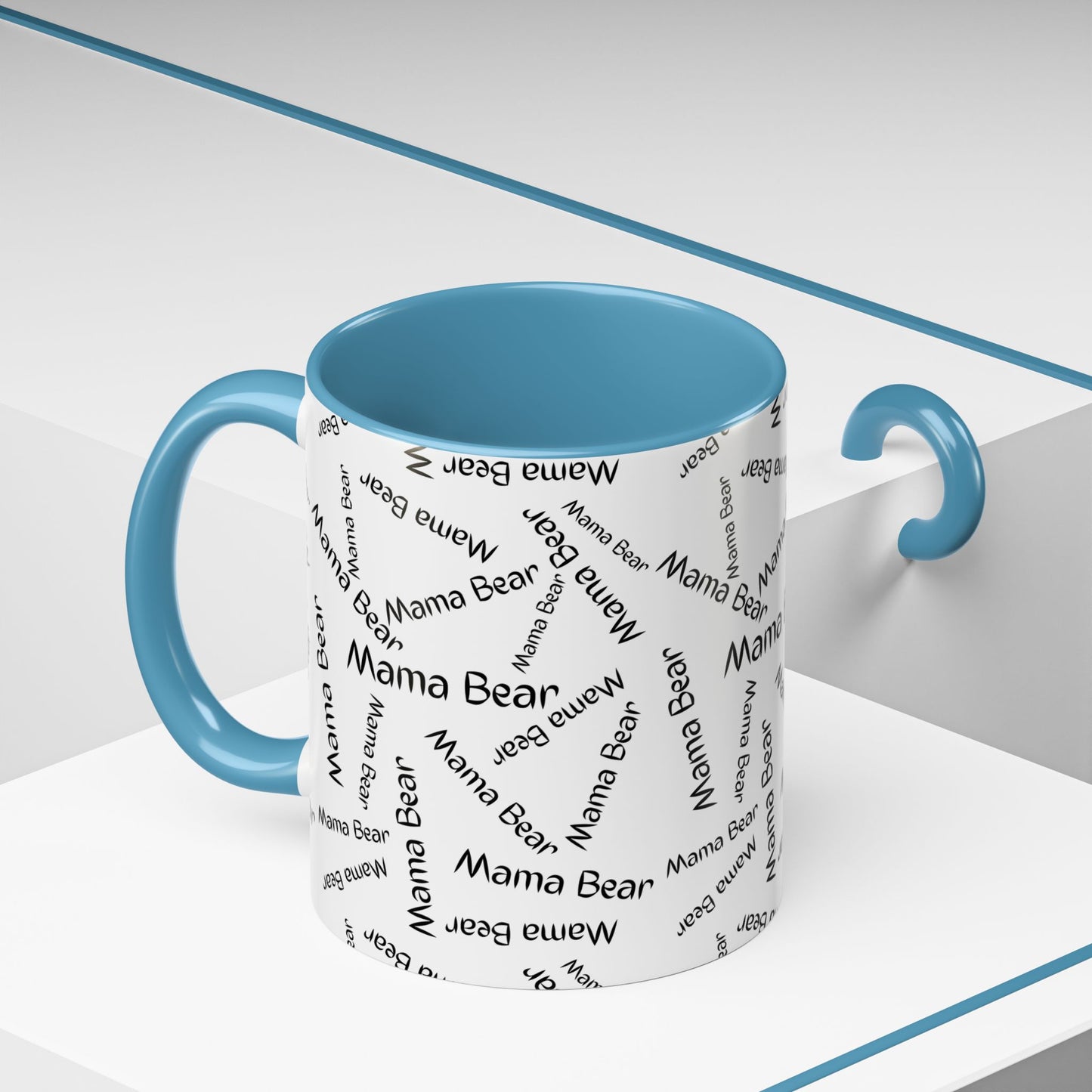 11oz /15oz Mama Bear Word Scramble Coffee Mug