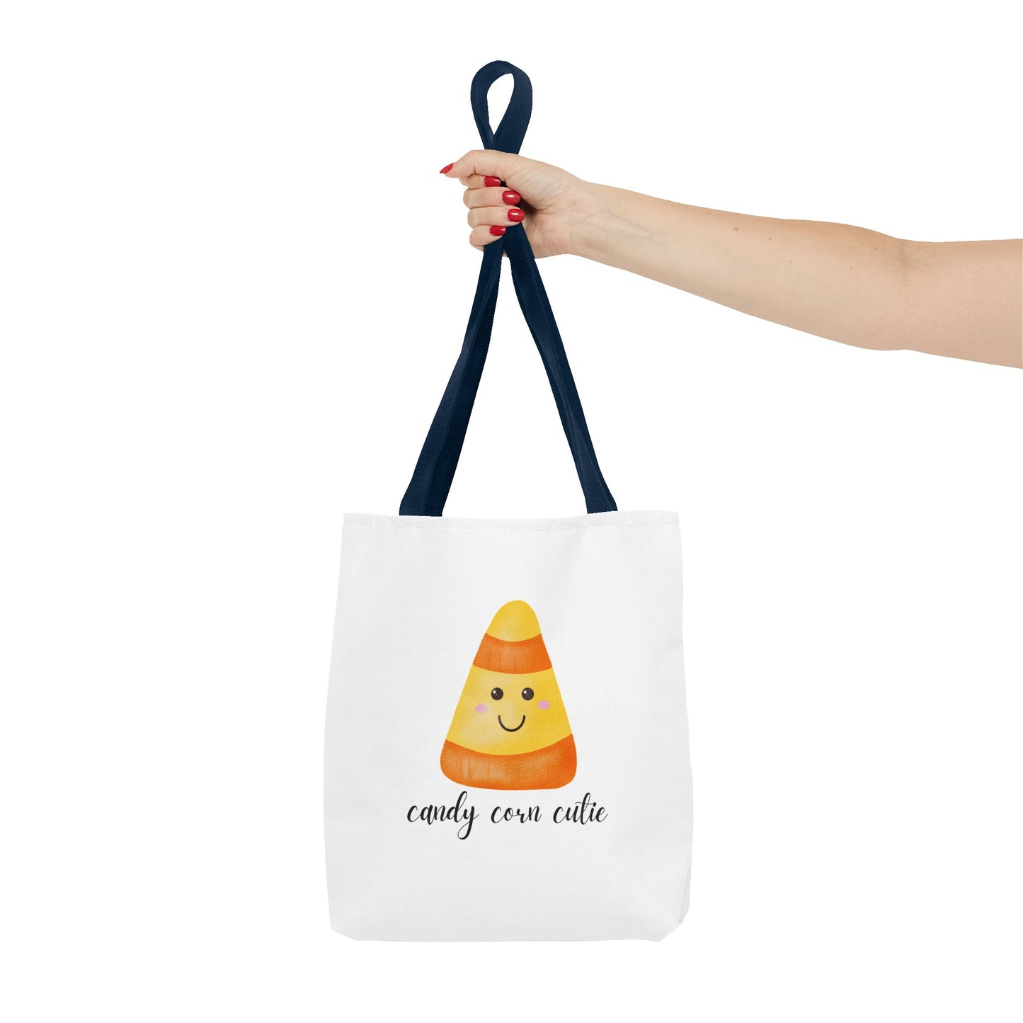 Cute Candy Corn Halloween Spooky Season Tote Trick or Treating Candy Fall Themed Reusable Lunch Bag