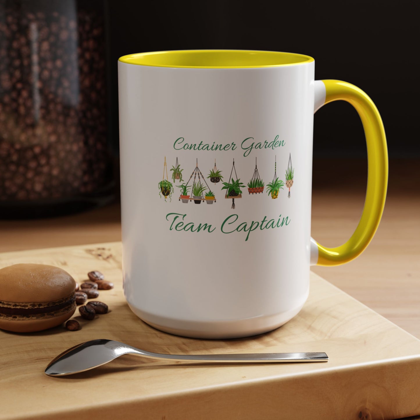 11oz/15oz Garden Themed Container Garden Team Captain Plant Parent Coffee Mug